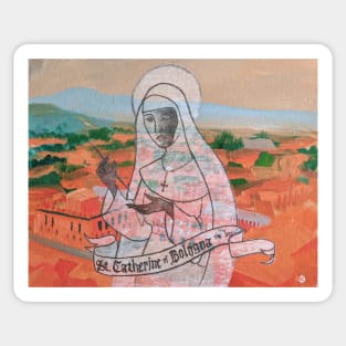 Patron Saint of Artists Sticker